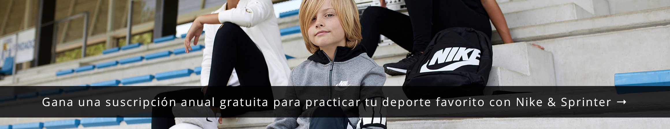 Gana una suscripción anual gratuita para practicar tu deporte favorito con Nike & Sprinter →
