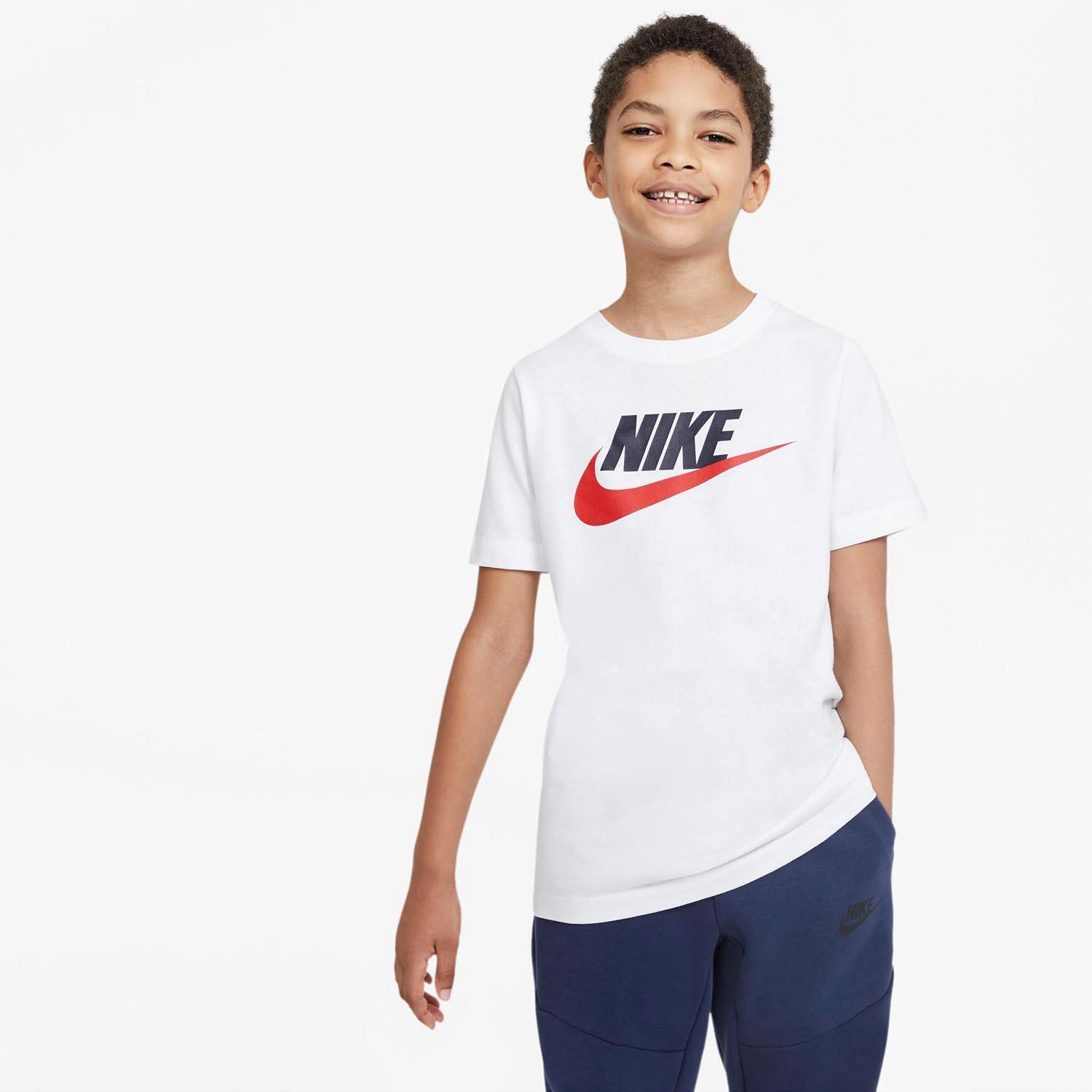 camiseta blanca hombre nike