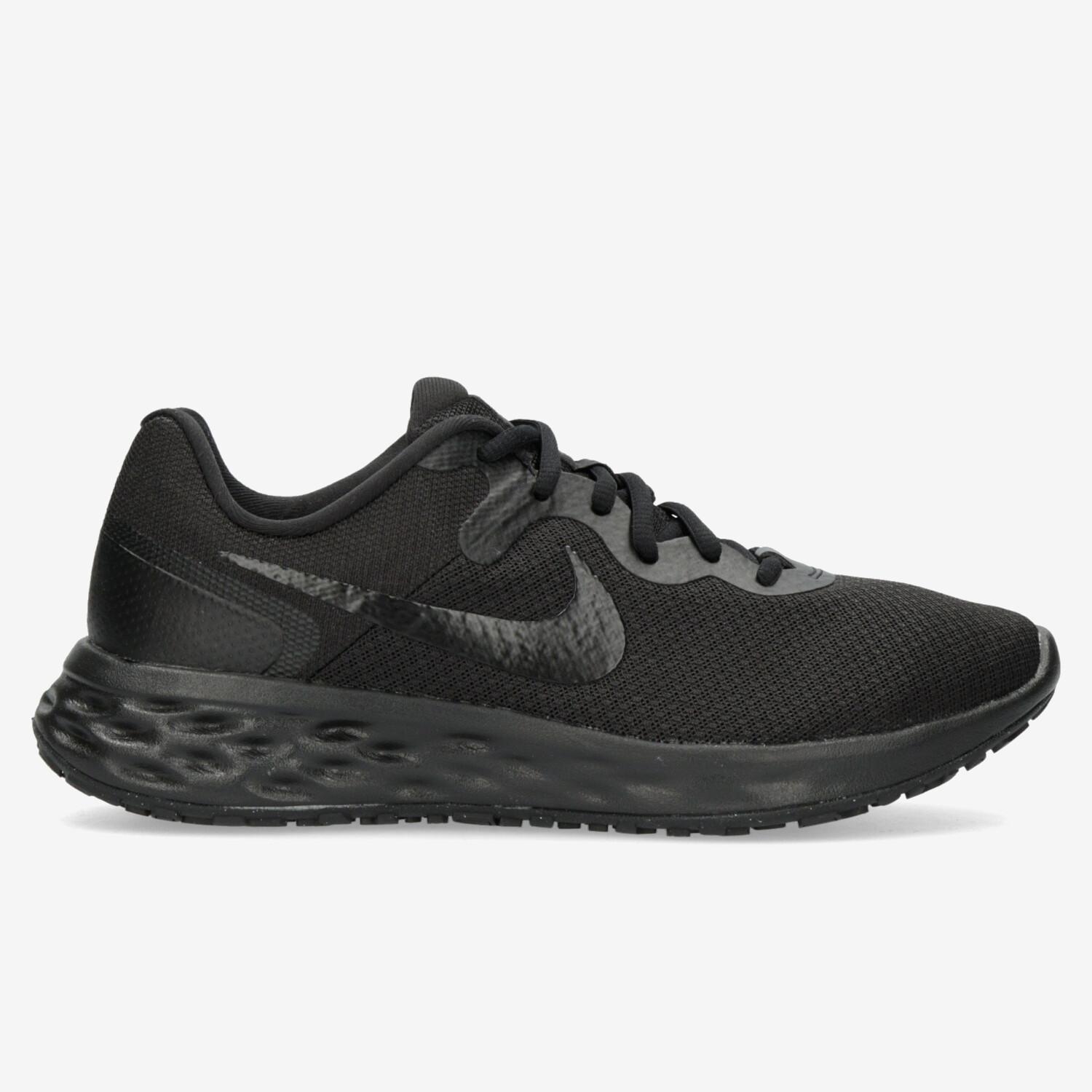 Gran cantidad de Jadeo receta Nike Revolution 6 - Negras - Zapatillas Running Hombre | Sprinter