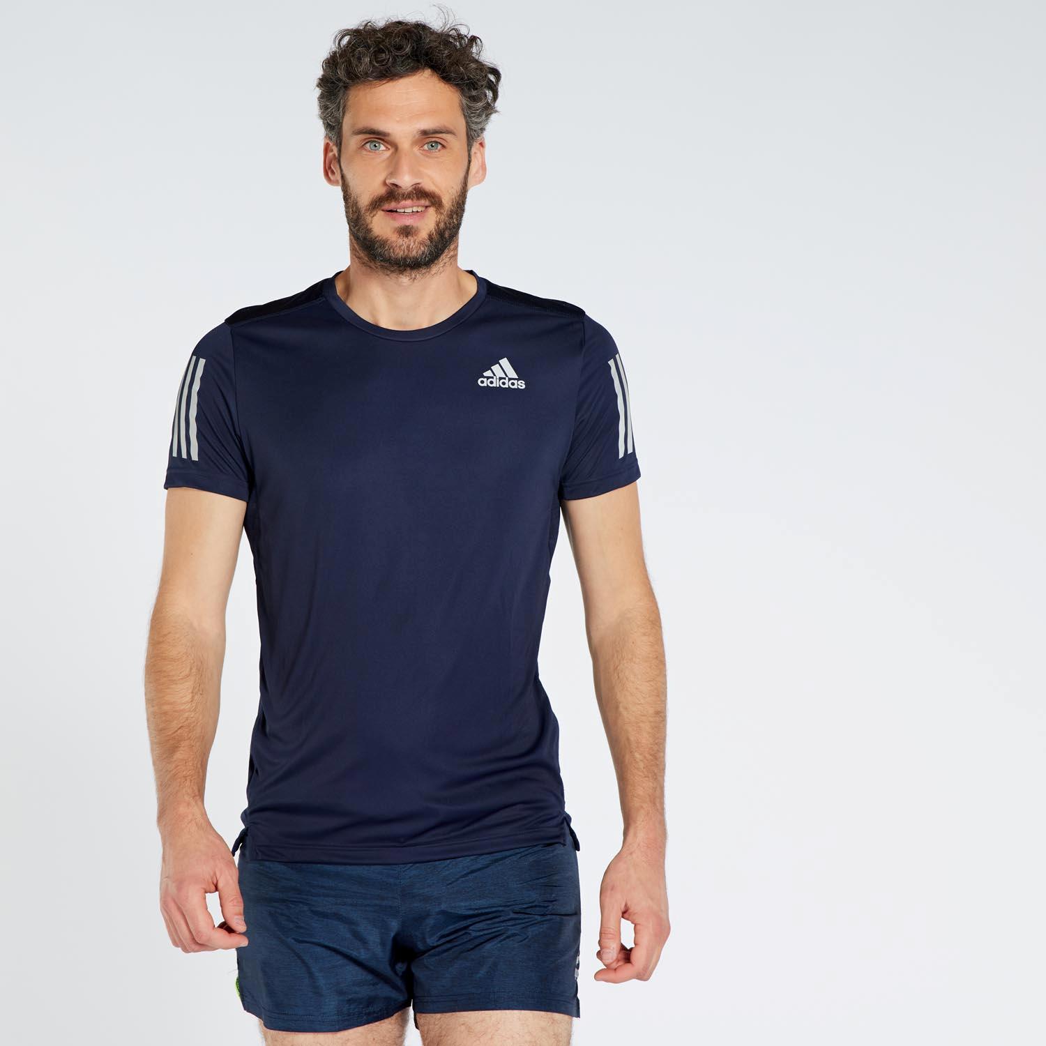 posibilidad Cerveza Bienes adidas Own The Run - Marino - Camiseta Running Hombre | Sprinter