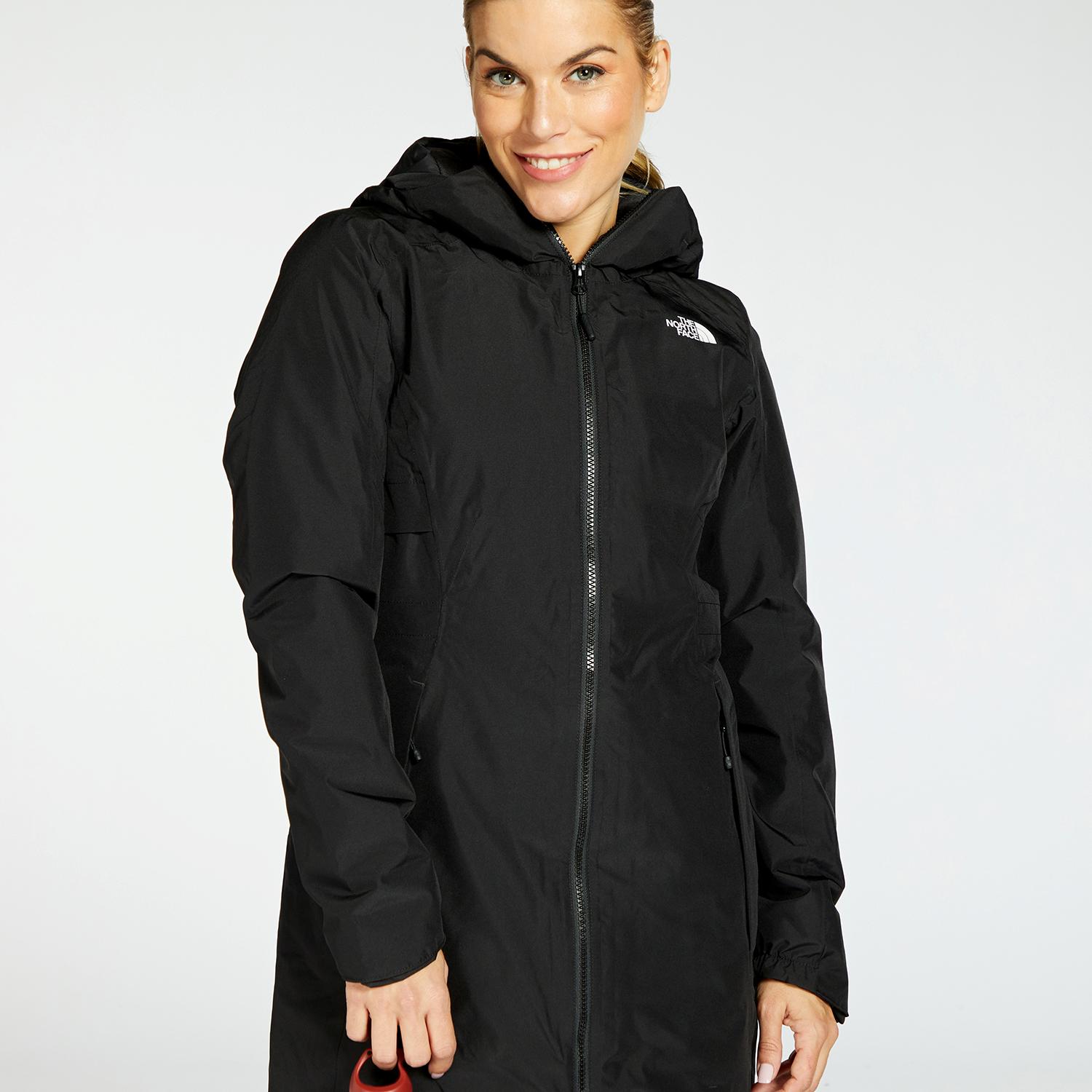 The North Face Hikesteller Negro - Parka Impermeable Mujer | Sprinter