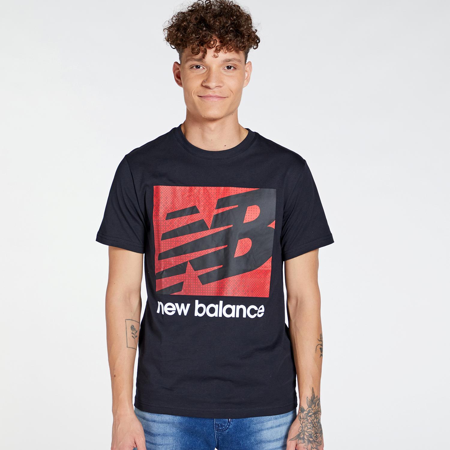 New Balance - Negro - Camiseta Hombre | Sprinter