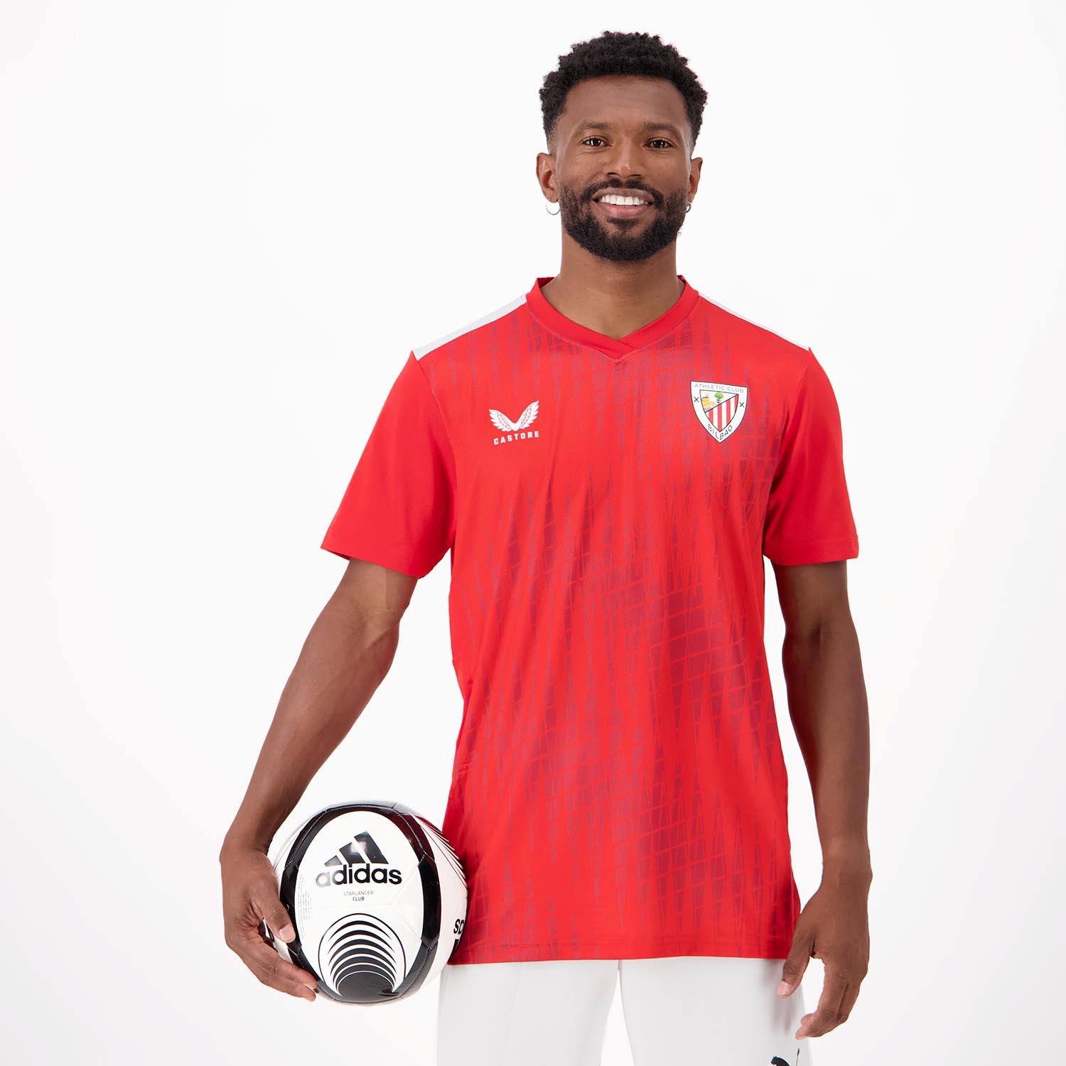 Camisetas de futbol rojo