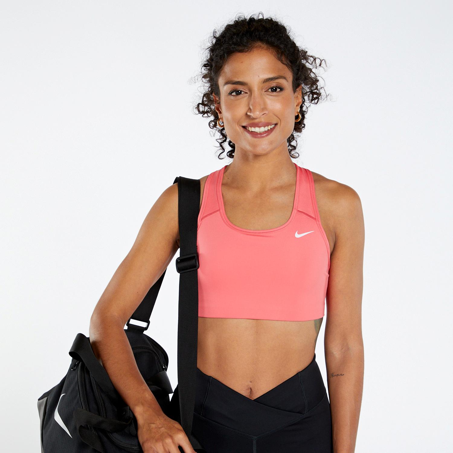 Nike Small Logo - Vermelho - Sweat Mulher