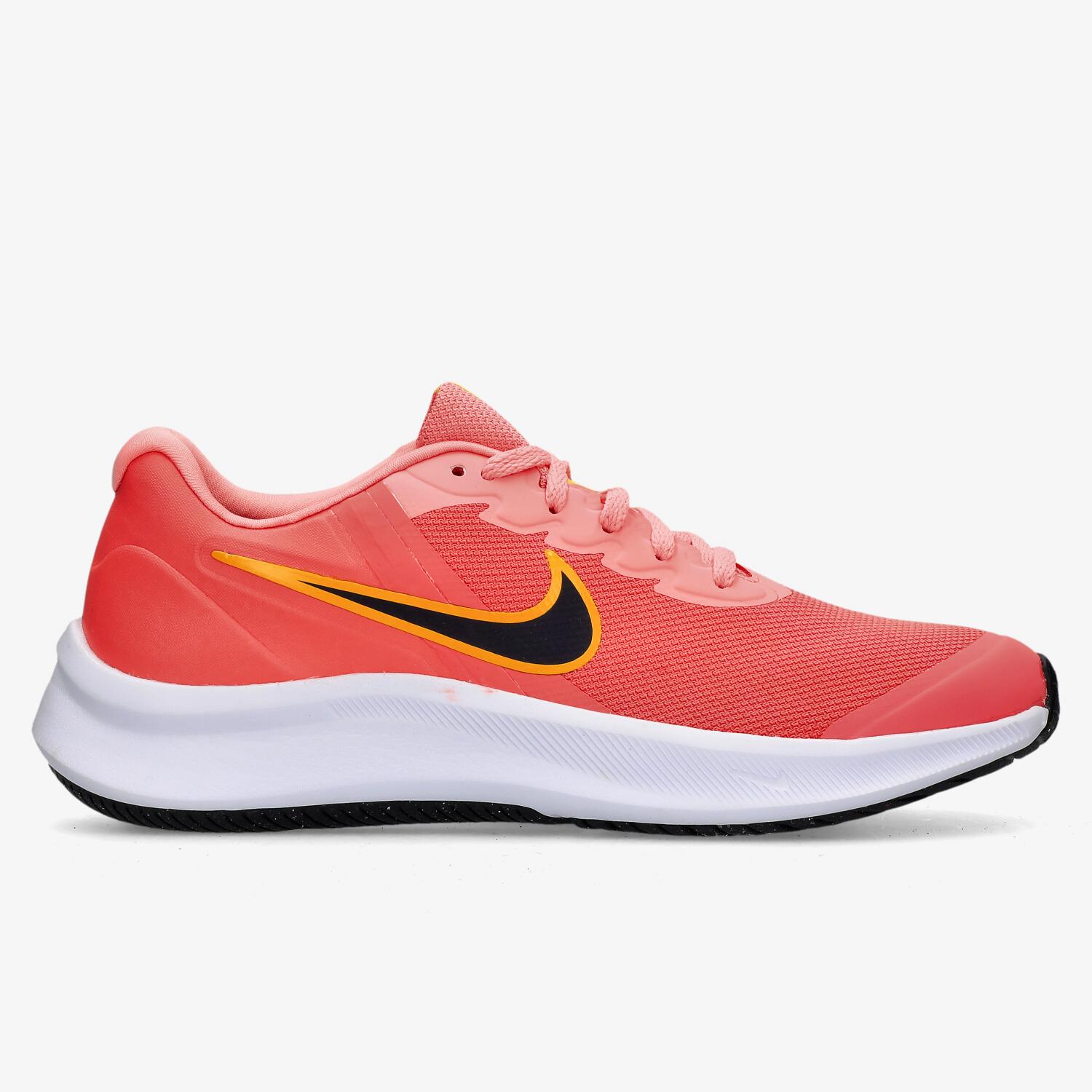 Grafico comunicación brandy Nike Star Runner 3 - Coral - Zapatillas Running Niña | Sprinter