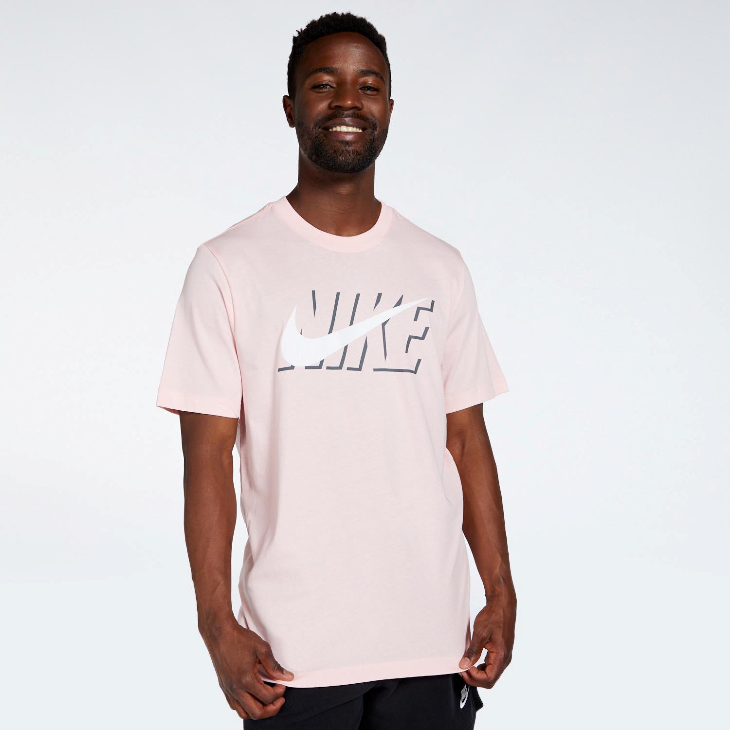 solar Por Hola Nike Swoosh - Rosa - Camiseta Hombre | Sprinter