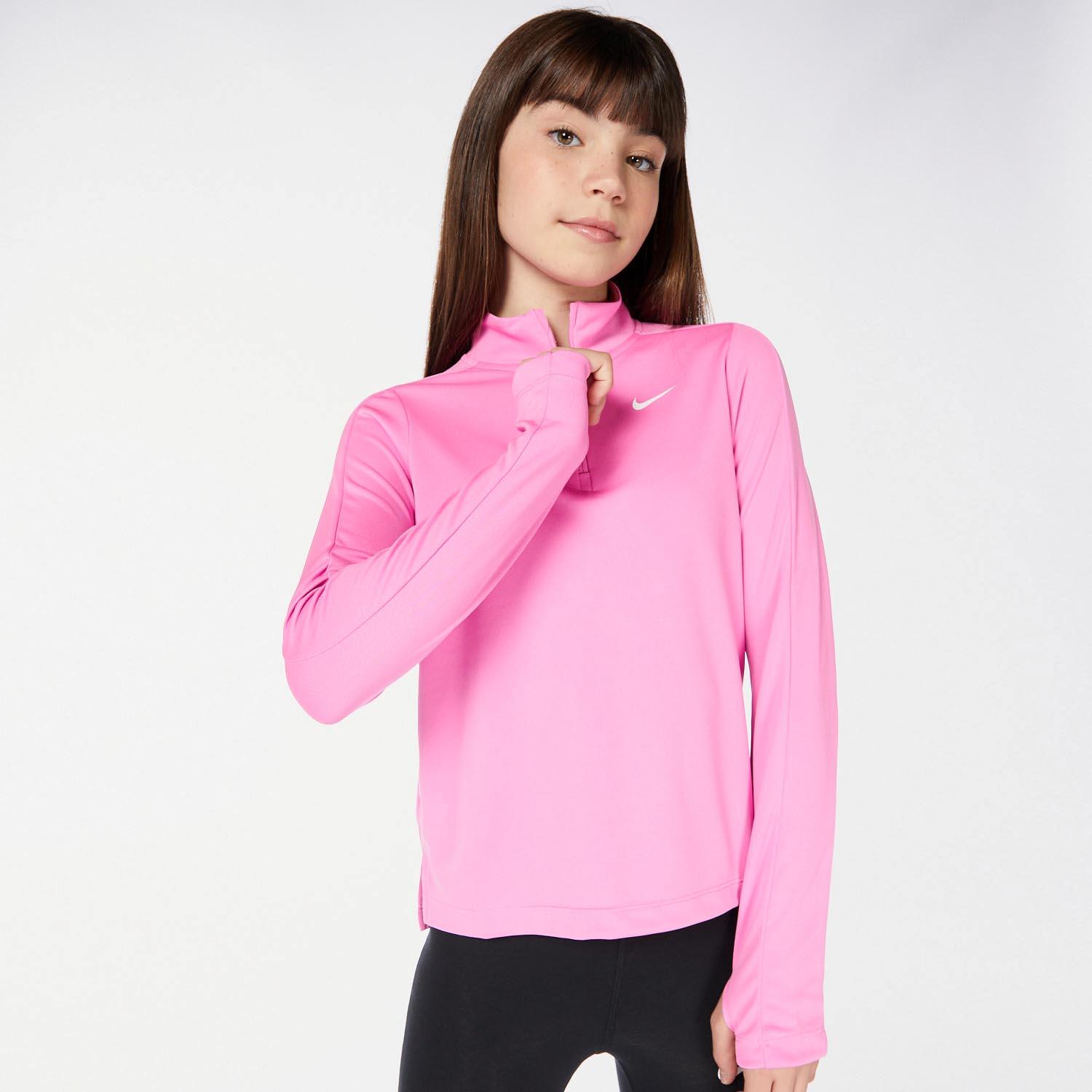 Camisola Ginásio Nike - Rosa - Camisola Alças Rapariga