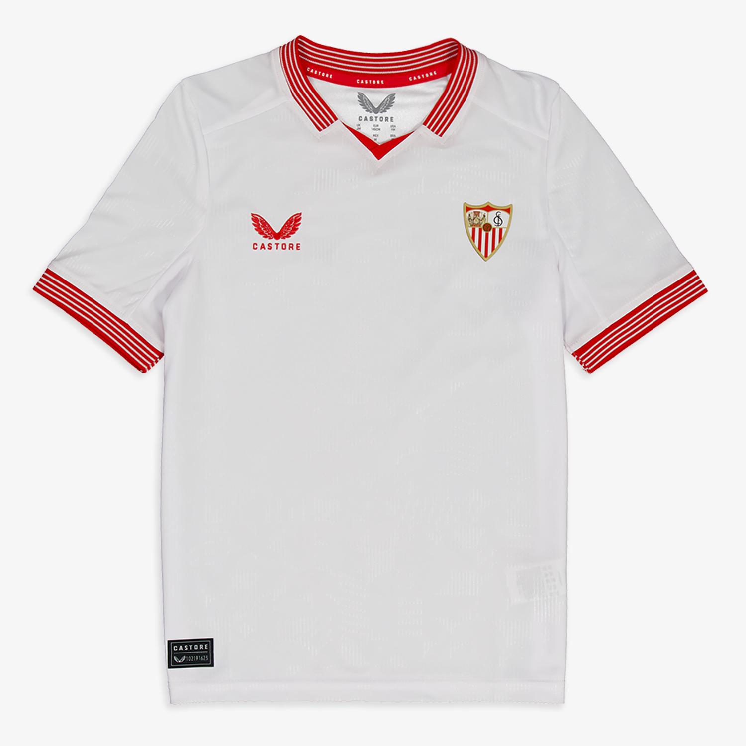 Camiseta 2ª Equipación del Sevilla FC para niños 22/23