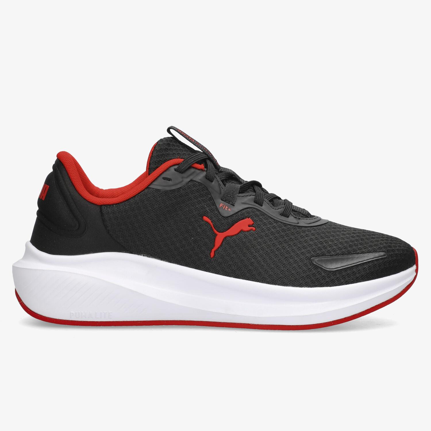 Tenis puma hybrid rocket - negro y clearance rojo