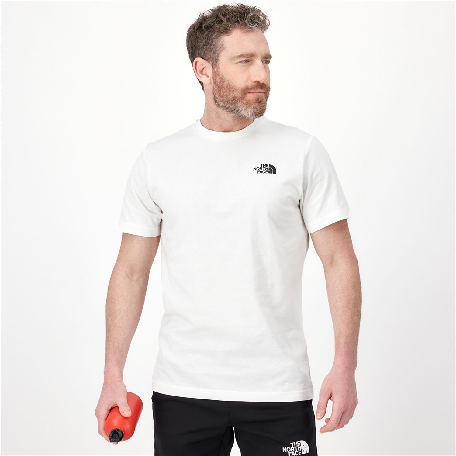 The North Face Redbox - Bege - T-shirt Montanha Homem