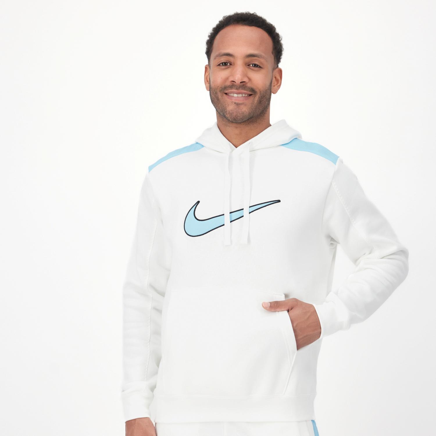 Sudadera nike blanca sin capucha deals