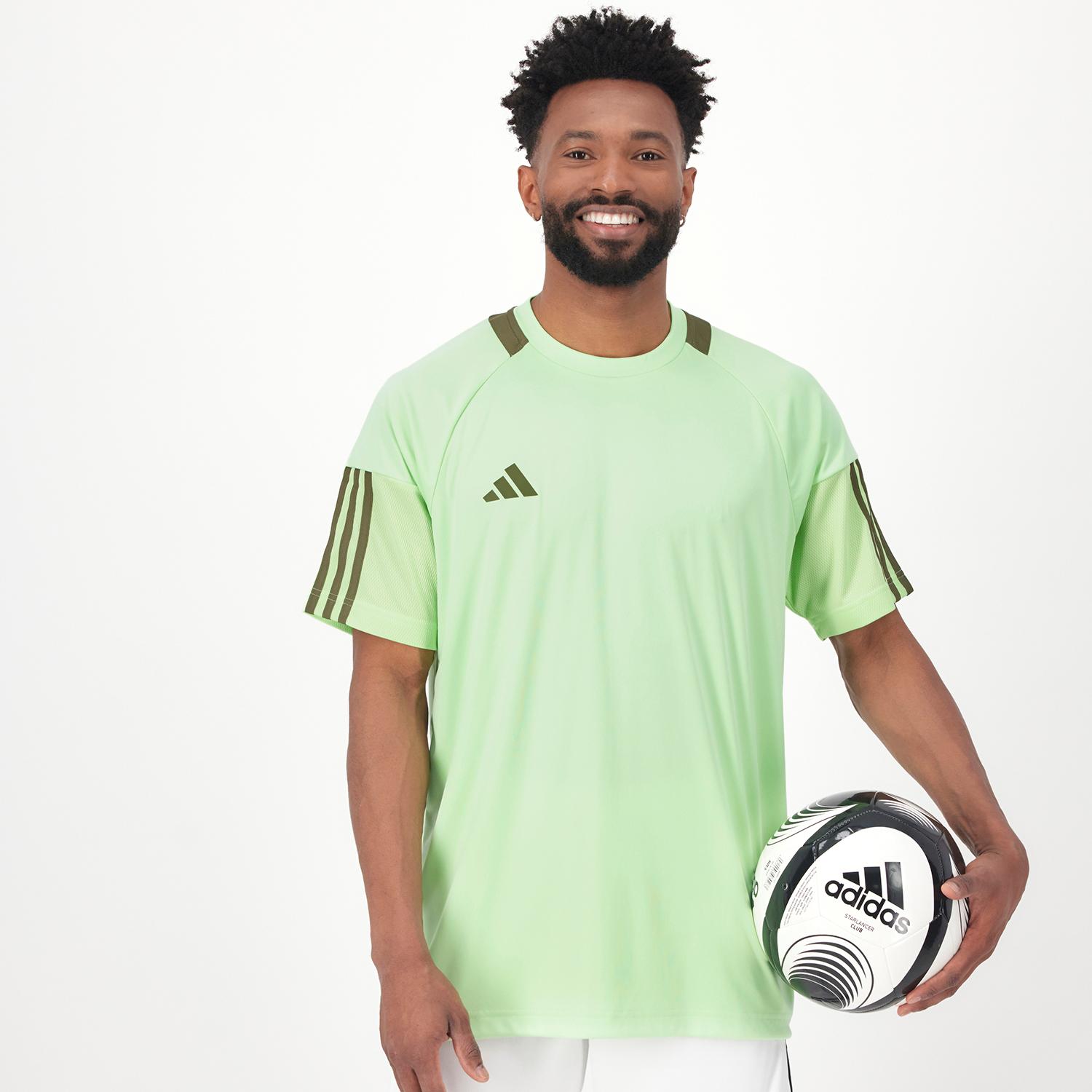 T shirt adidas verde on sale