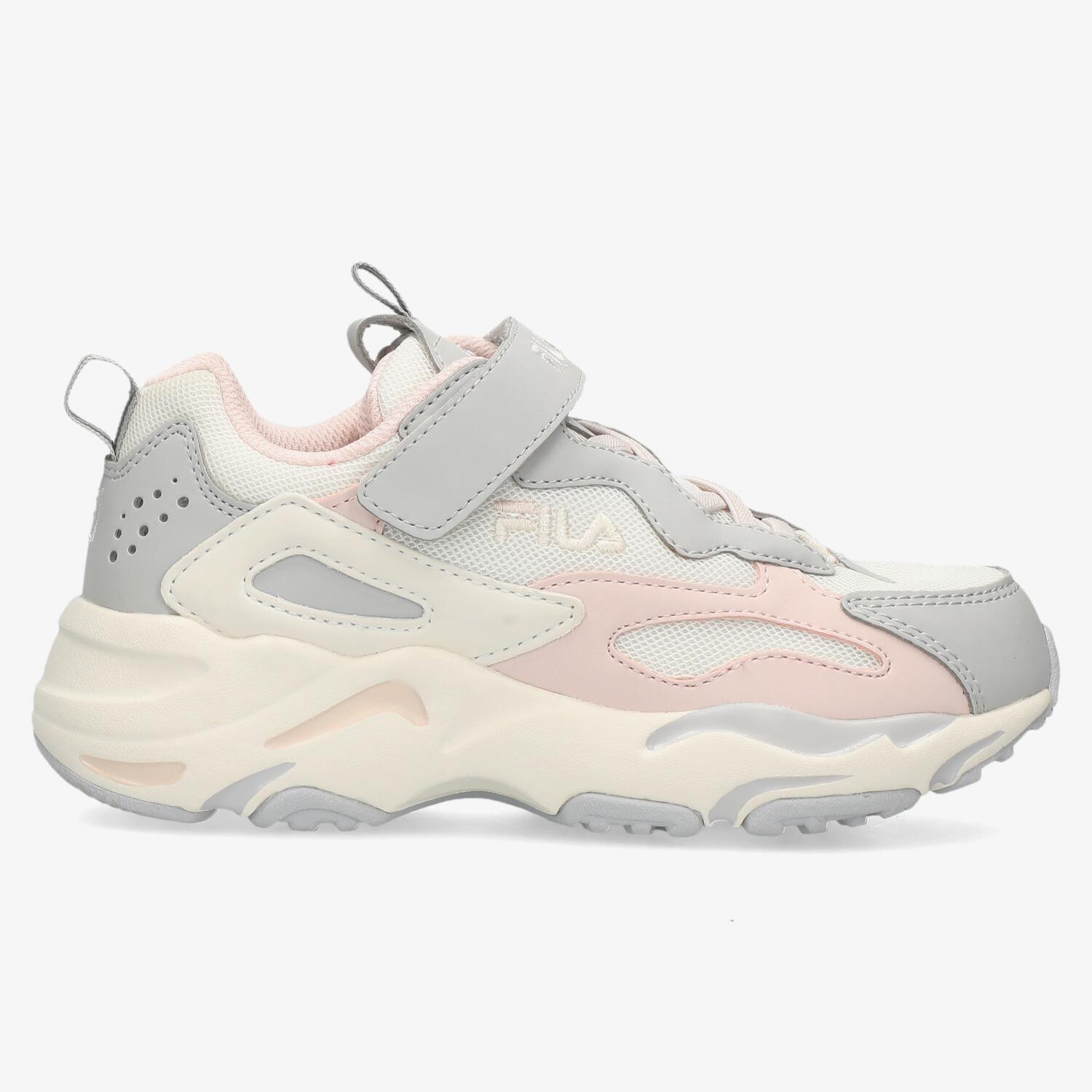 Zapatos fila blancos con rosado outlet unicornio