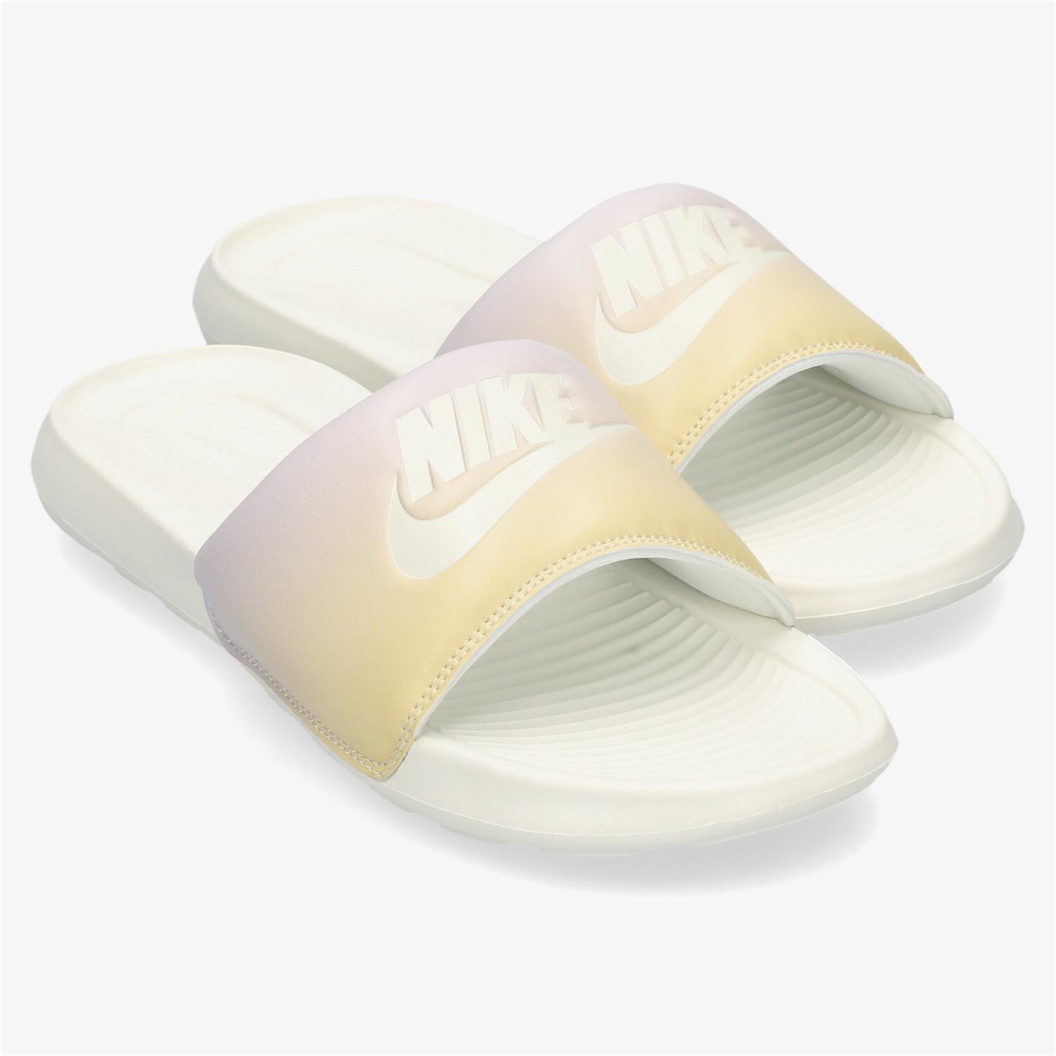 chanclas blancas nike