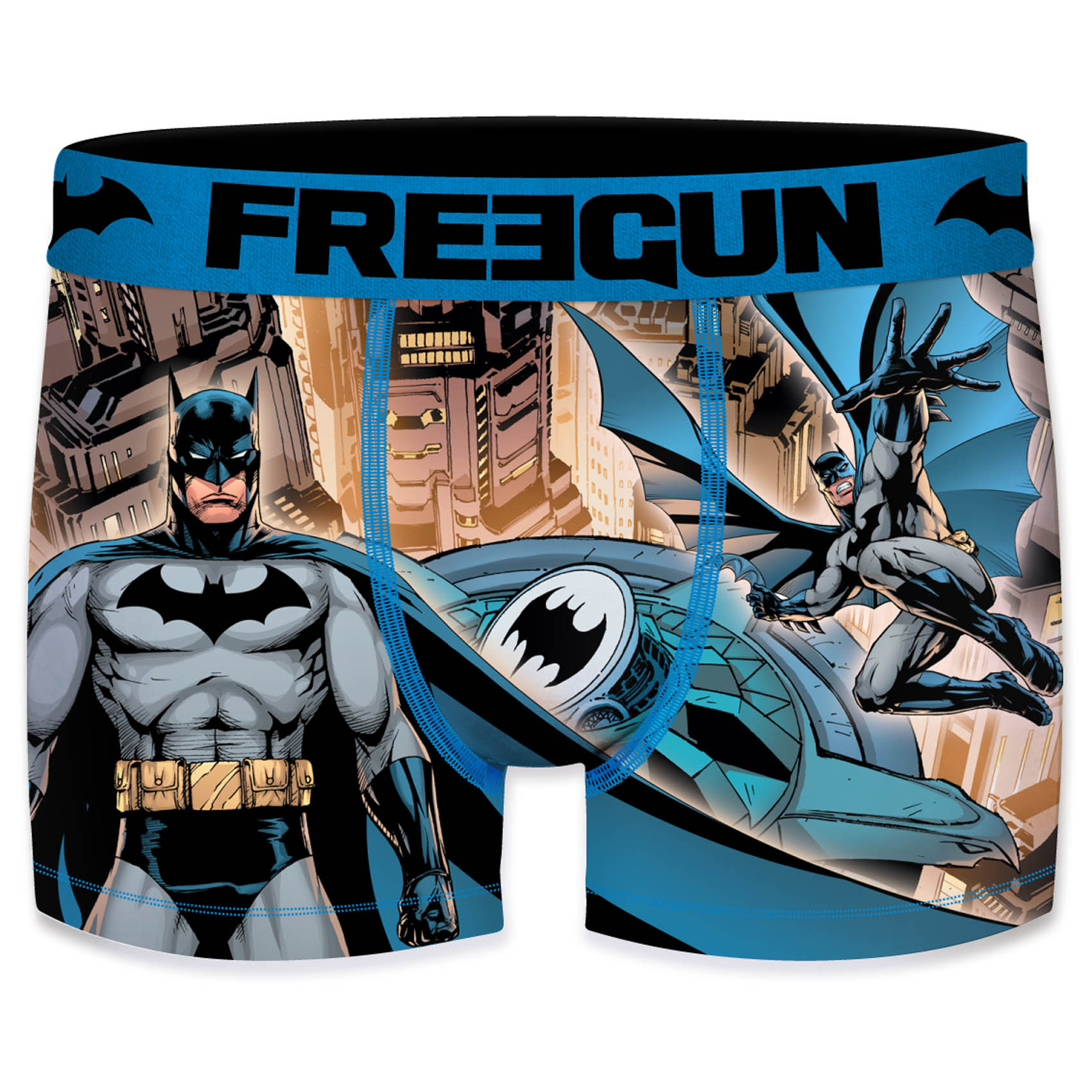 Batman Boys DC Comics Blue Logo Briefs