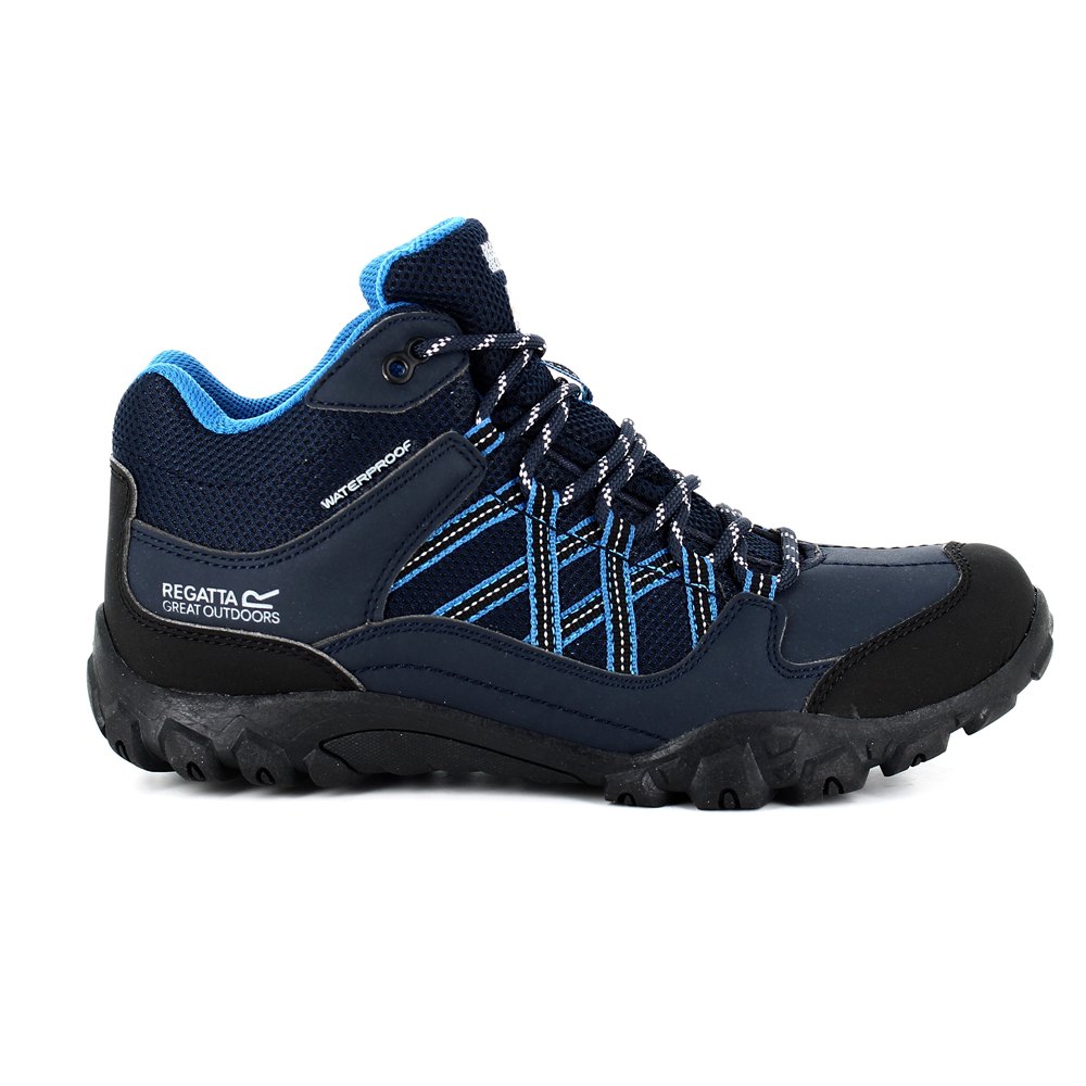 BOTAS TREKKING AZUL MUJER LEZAT