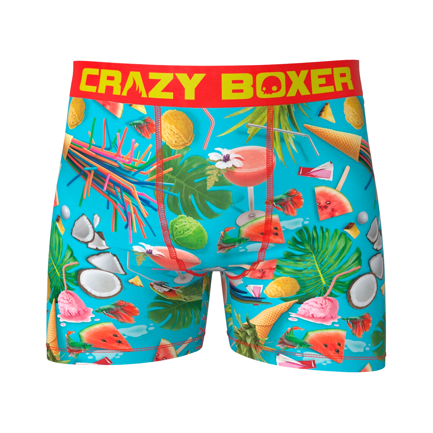 Calzoncillos Boxer Para Hombre Poliéster Y Elastano Spicy Multicolor