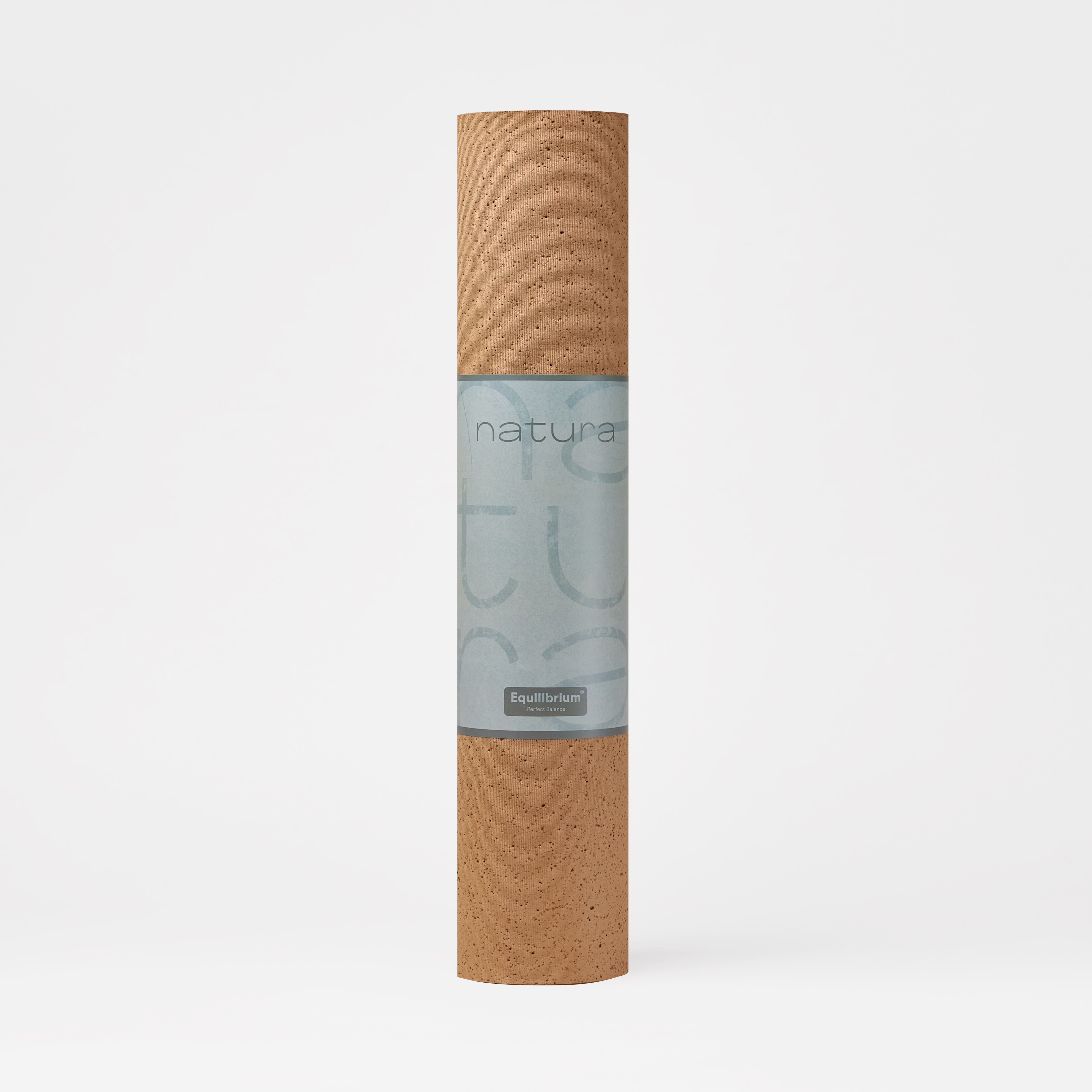 Esterilla de yoga de corcho natural con base antideslizante y cinta para  transporte AURA