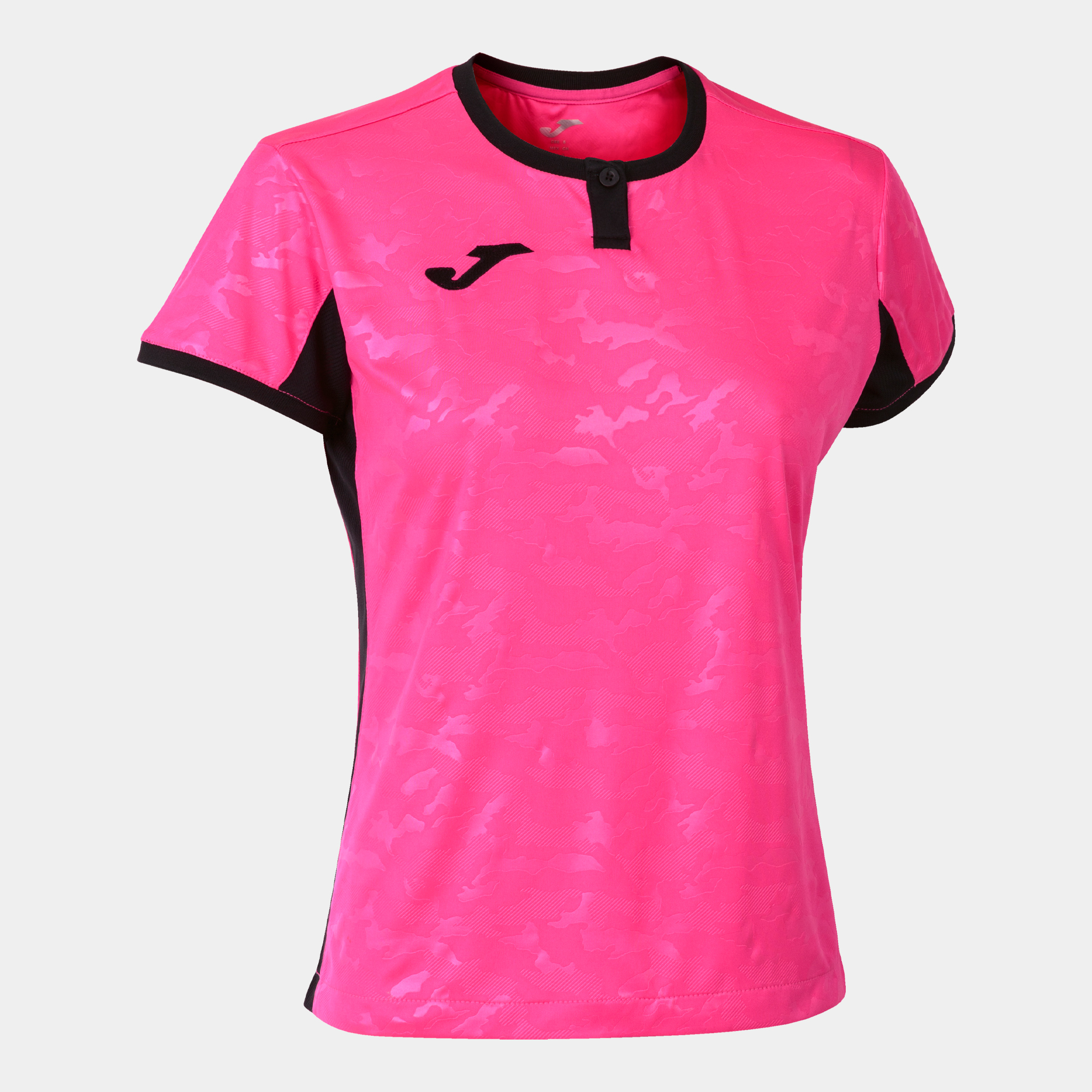 Camisetas para Hombre JOMA Academy IV Rosa para Fitness (S