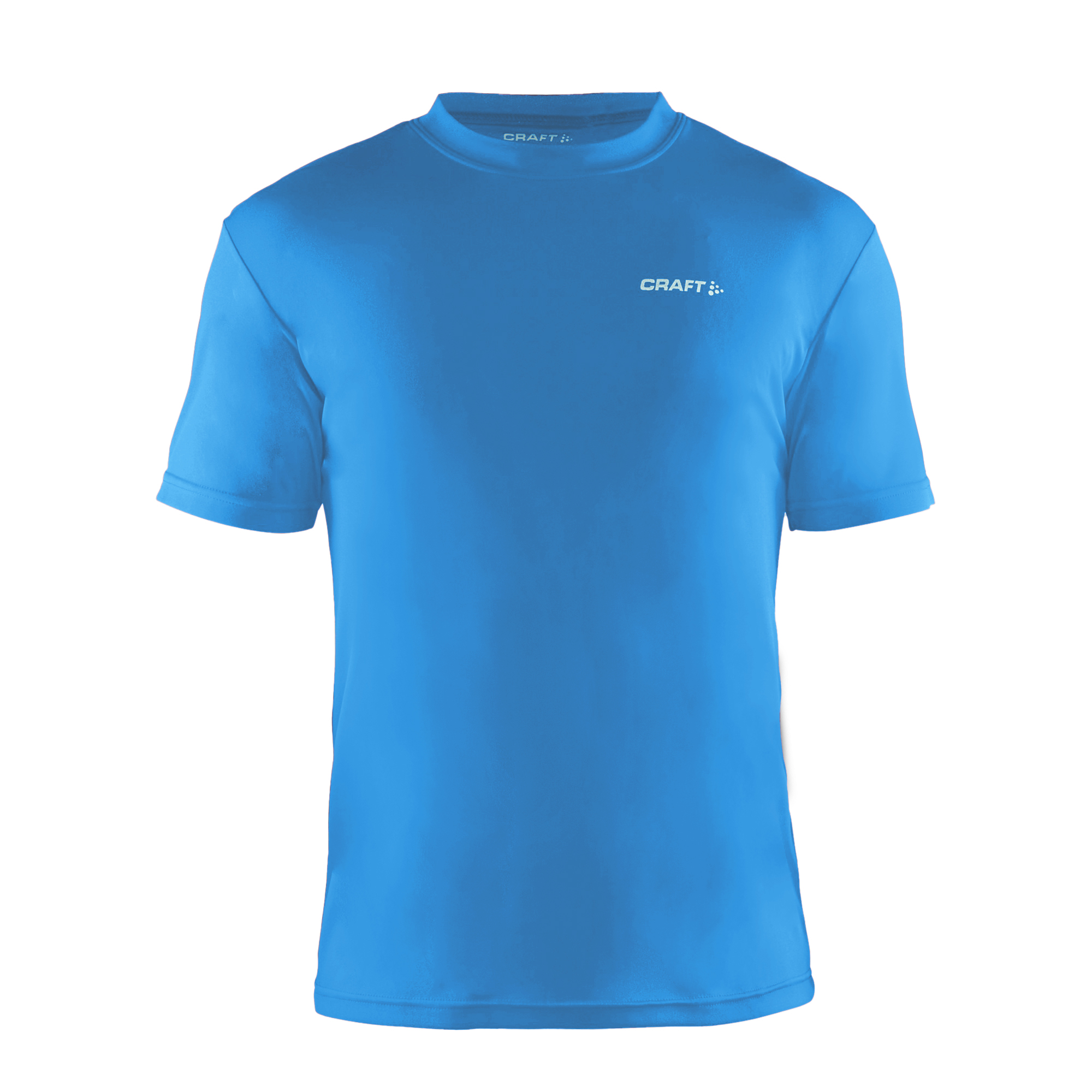 Camiseta azul deportiva hombre
