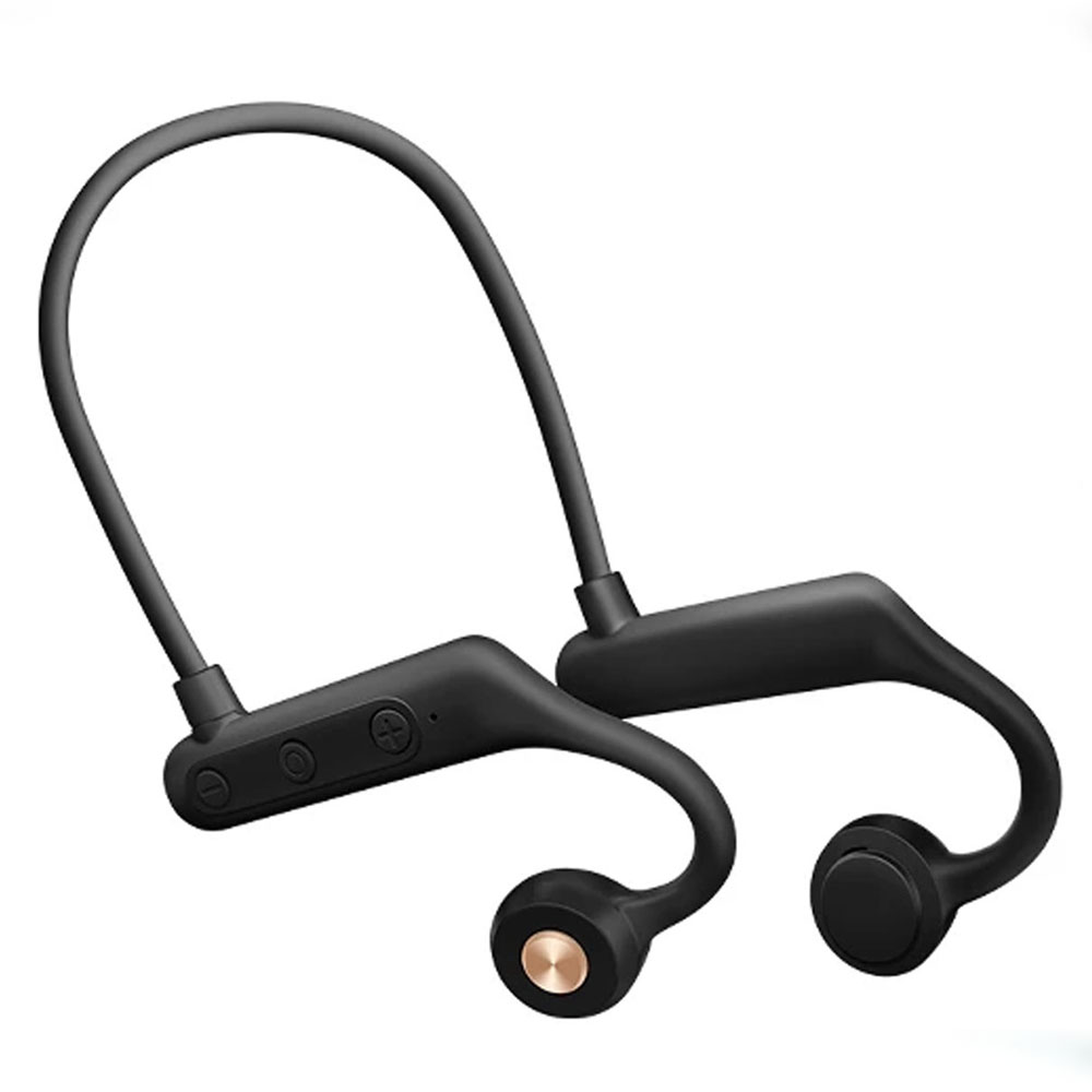 Mini auriculares inalámbricos Bluetooth y micrófono. Auriculares pequeños  negros