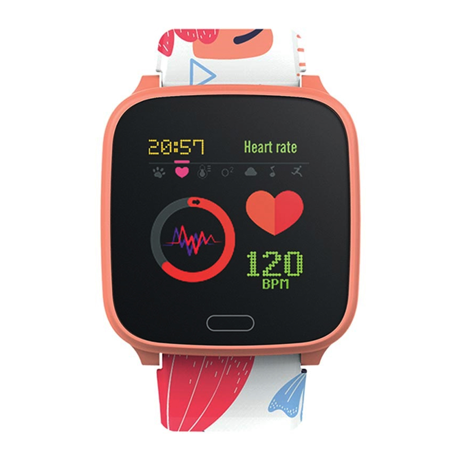 Reloj inteligente GPS con localizador para niños Way Kids Rosa Leotec  LEOTEC