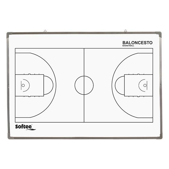 Pure2improve Pizarra Entrenador Baloncesto 2 Caras 35x22cm P2i100610 -  Visualice Su Estrategia