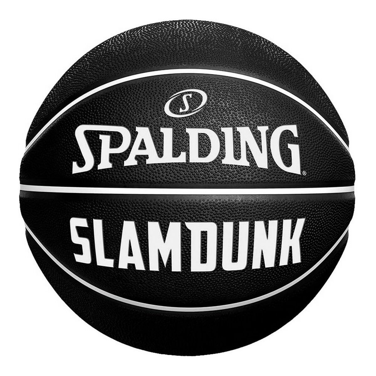 Bola de Basquete Spalding Slam Dunk Tam 7 Borracha Laranja 