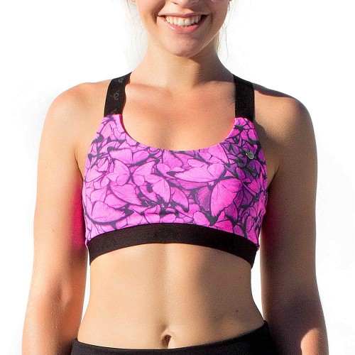 Bra Deportivo Sport Bra Femenil Mujer Mediano Fire Sports top