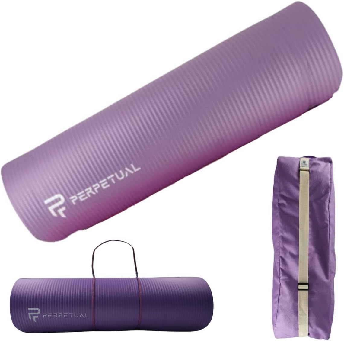 Kit Esterilla De Yoga Y Pilates Perpetual De 10mm Con Bolsa De