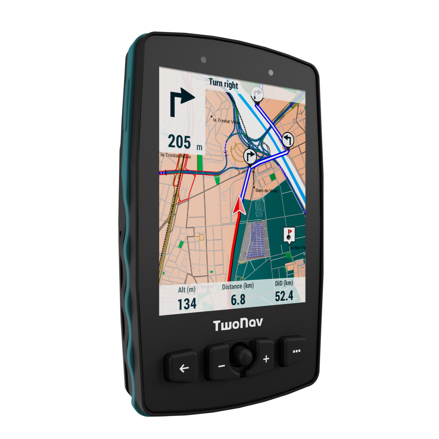 GPS Cross Plus - Pequeño, resistente y multideporte. Senderismo y