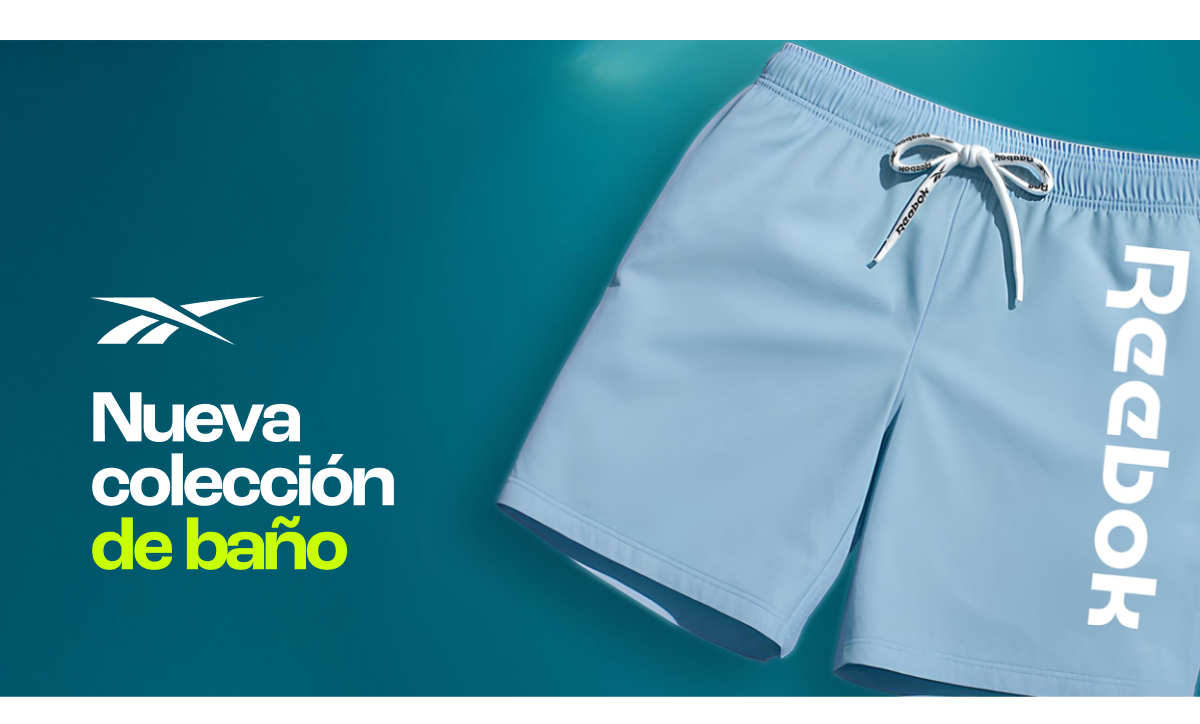 Nueva colección de baño Reebok