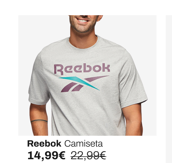 Camiseta Reebok