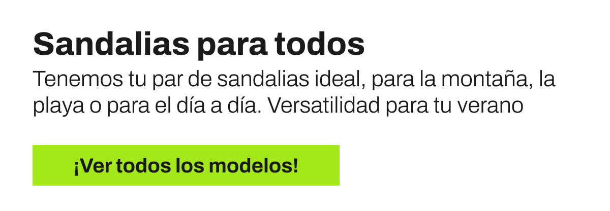 Sandalias para todo