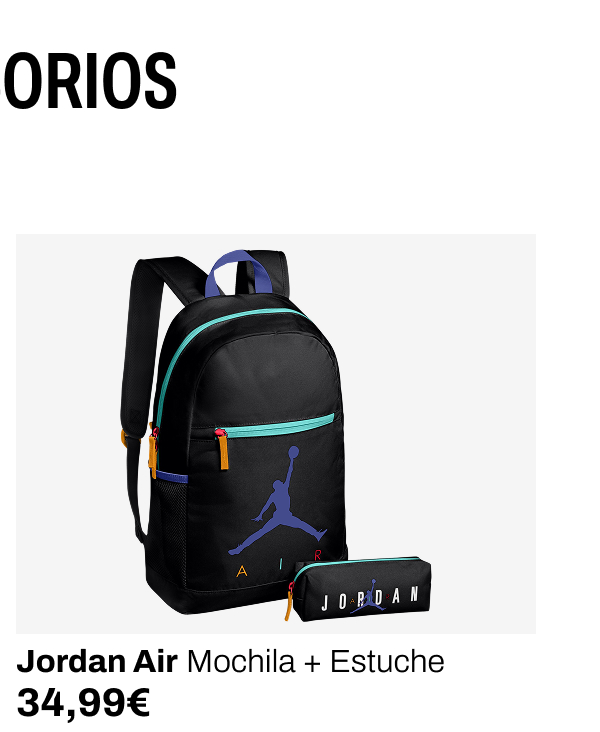 Jordan Air Mochila + Estuche
