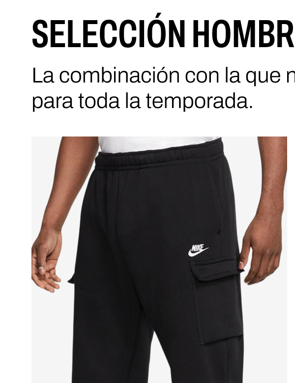 Pantalón cargo negro
