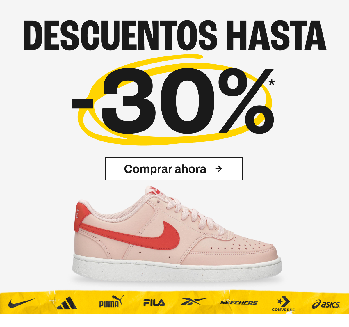 Zapatillas deportivas rosas