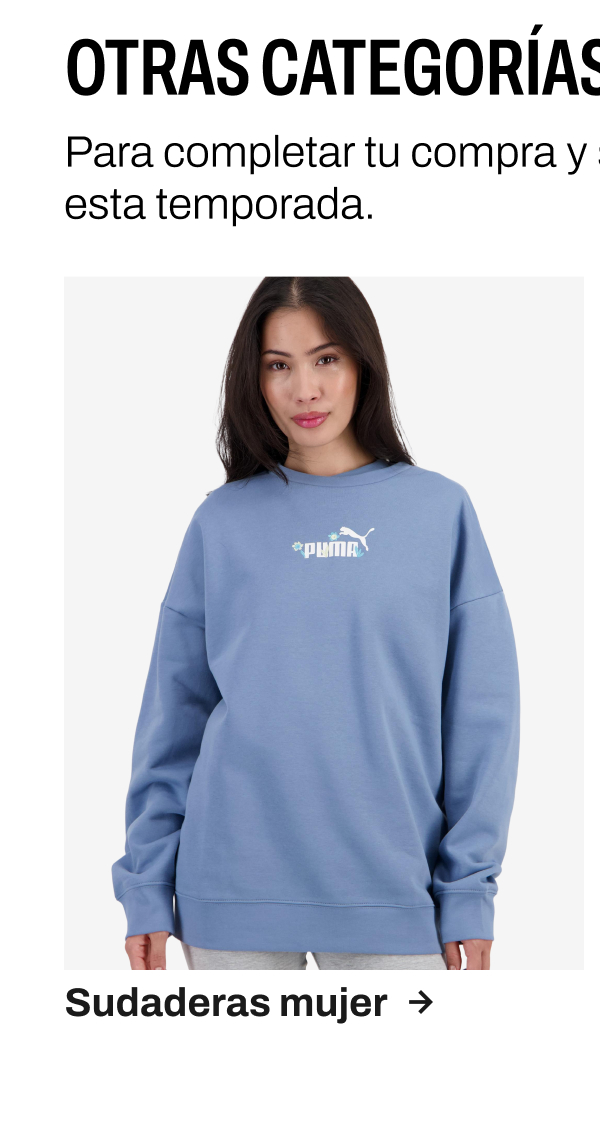 Sudadera mujer azul