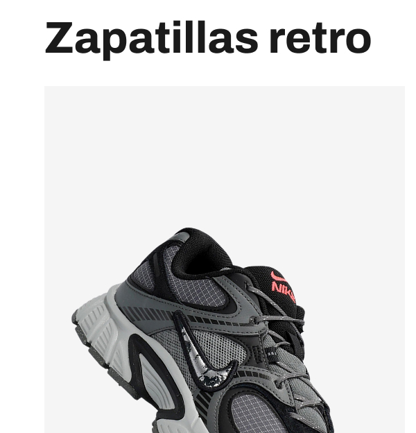 Zapatillas retro grises