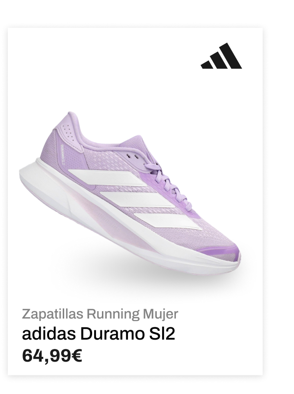 Zapatillas running moradas