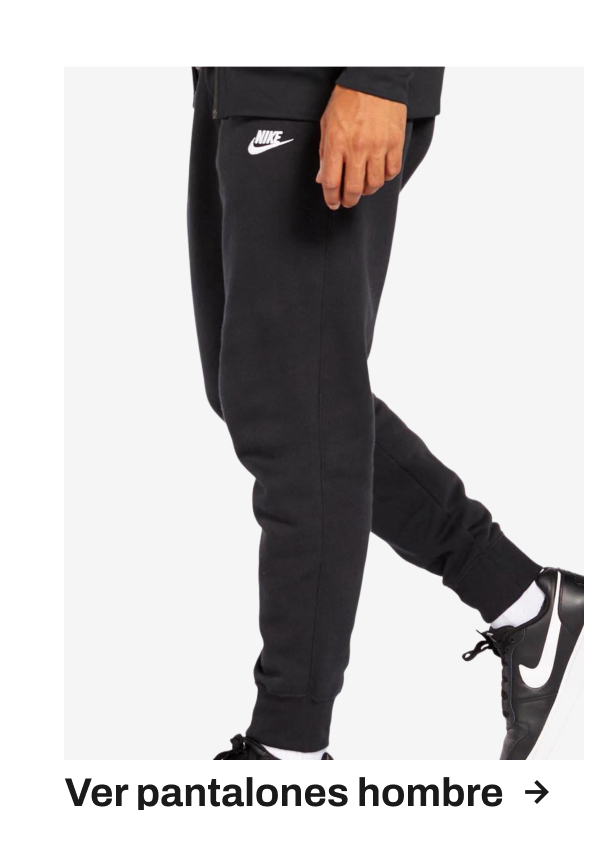 Pantalones chándal negros