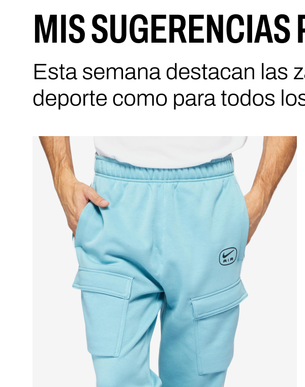 Joggers cargo azules