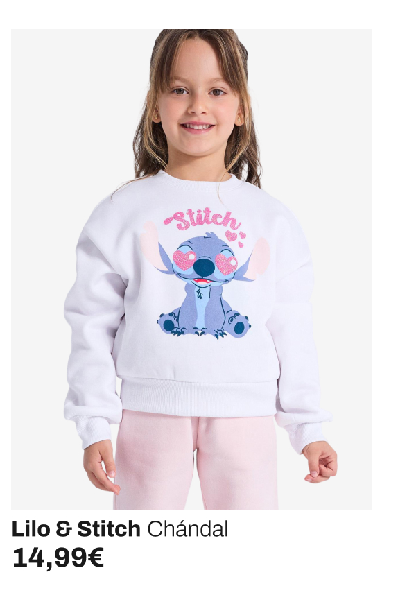 Sudadera blanca infantil