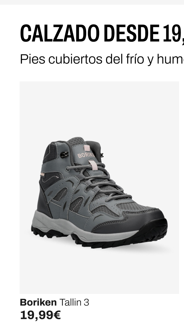 Boriken Tallin 3 bota de trekking