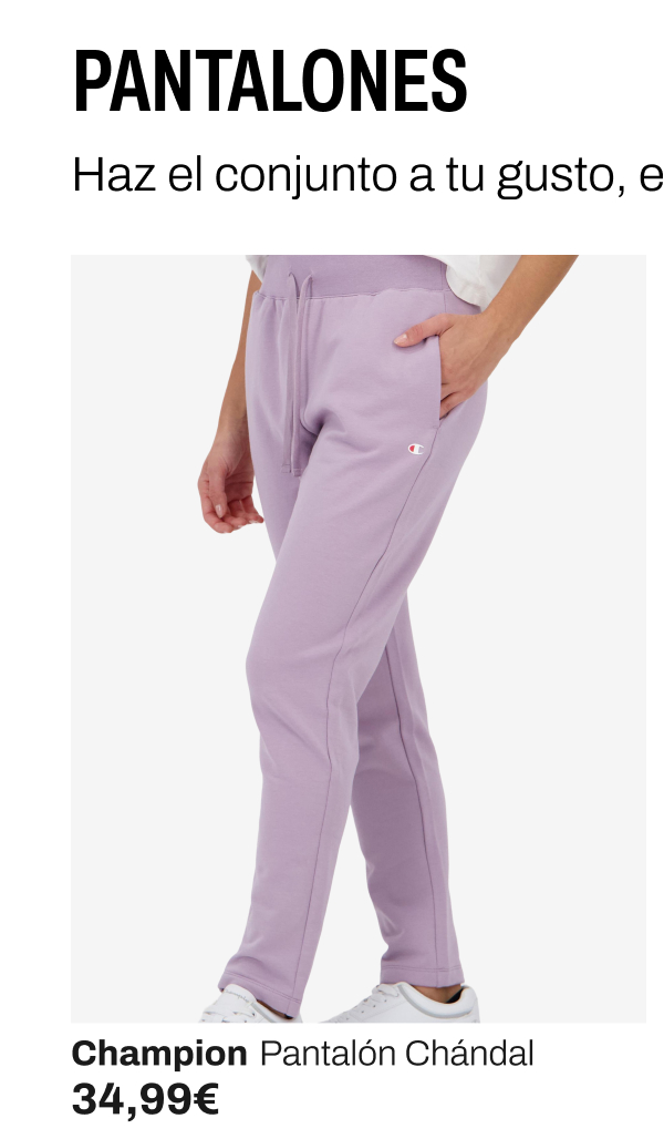 Champion Pantalón Chándal