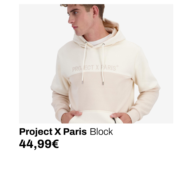 Project X Paris Block Hoodie