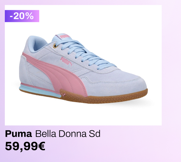 Zapatilla Puma Bella Donna Sd, color azul claro