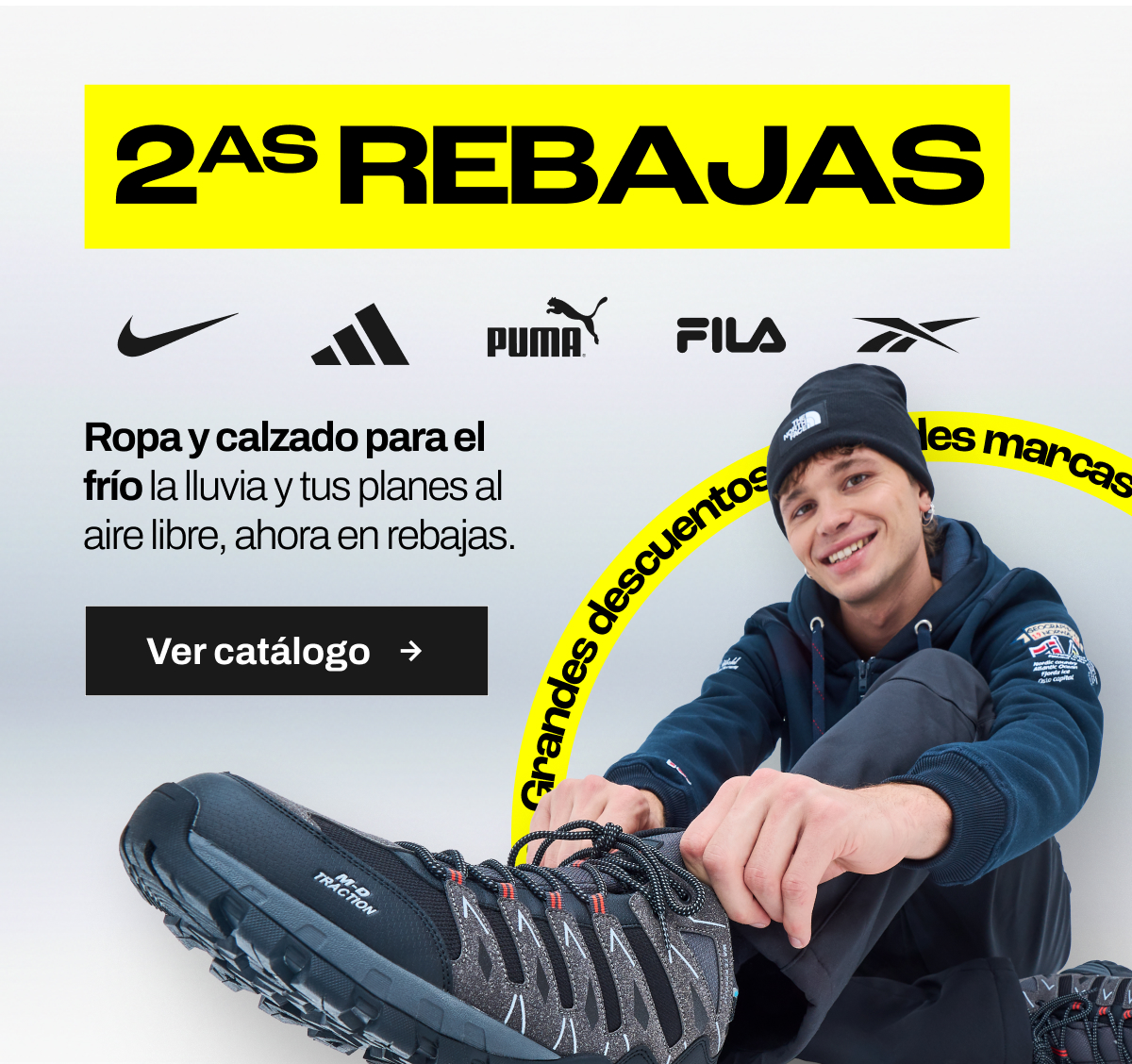 Zapatillas de montaña negras