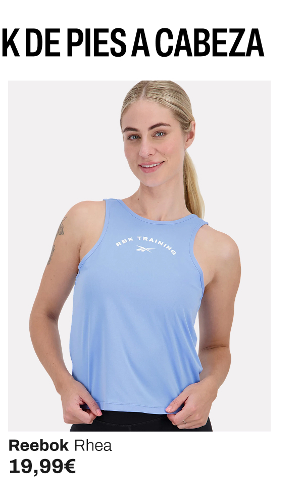 Reebok Camiseta sin mangas