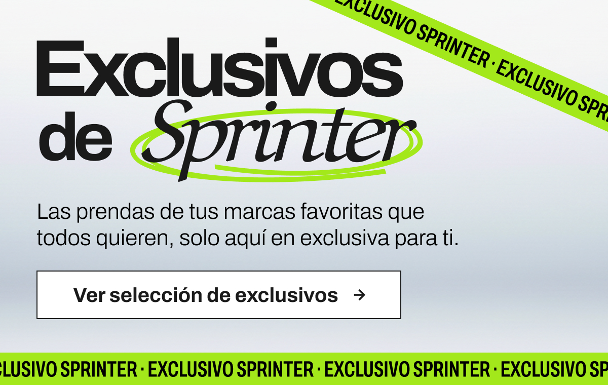 Colección exclusiva Sprinter